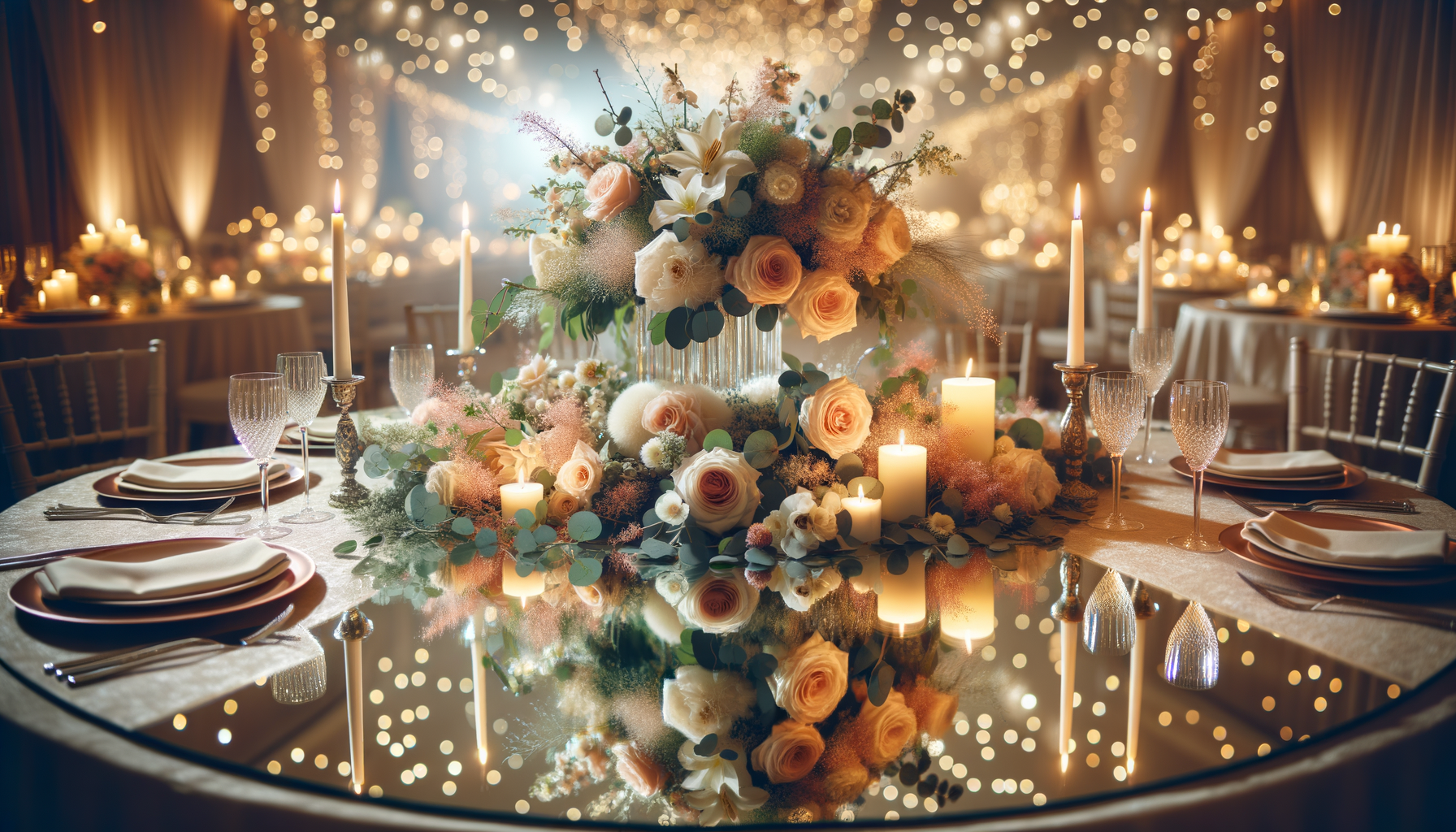 5 Creative Ways to Use Mirrors in Wedding Decor