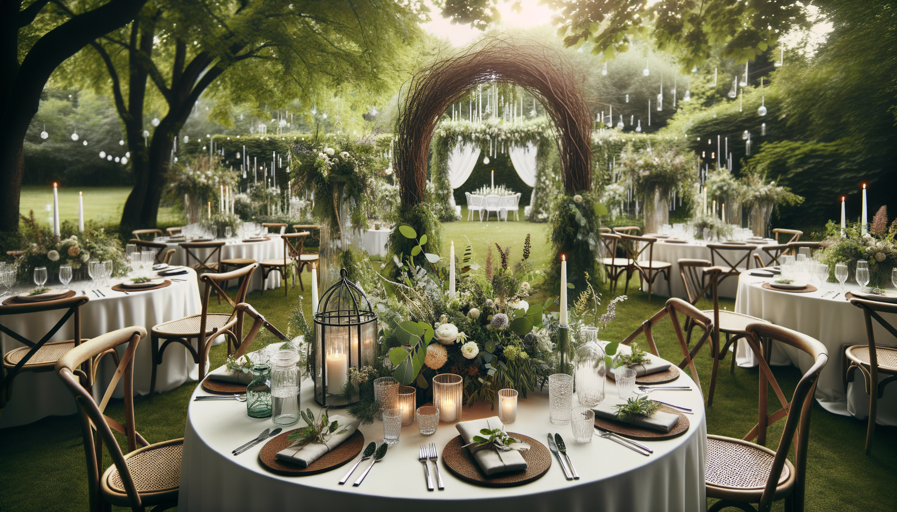 How to Plan a Sustainable Wedding Using Rental Decor