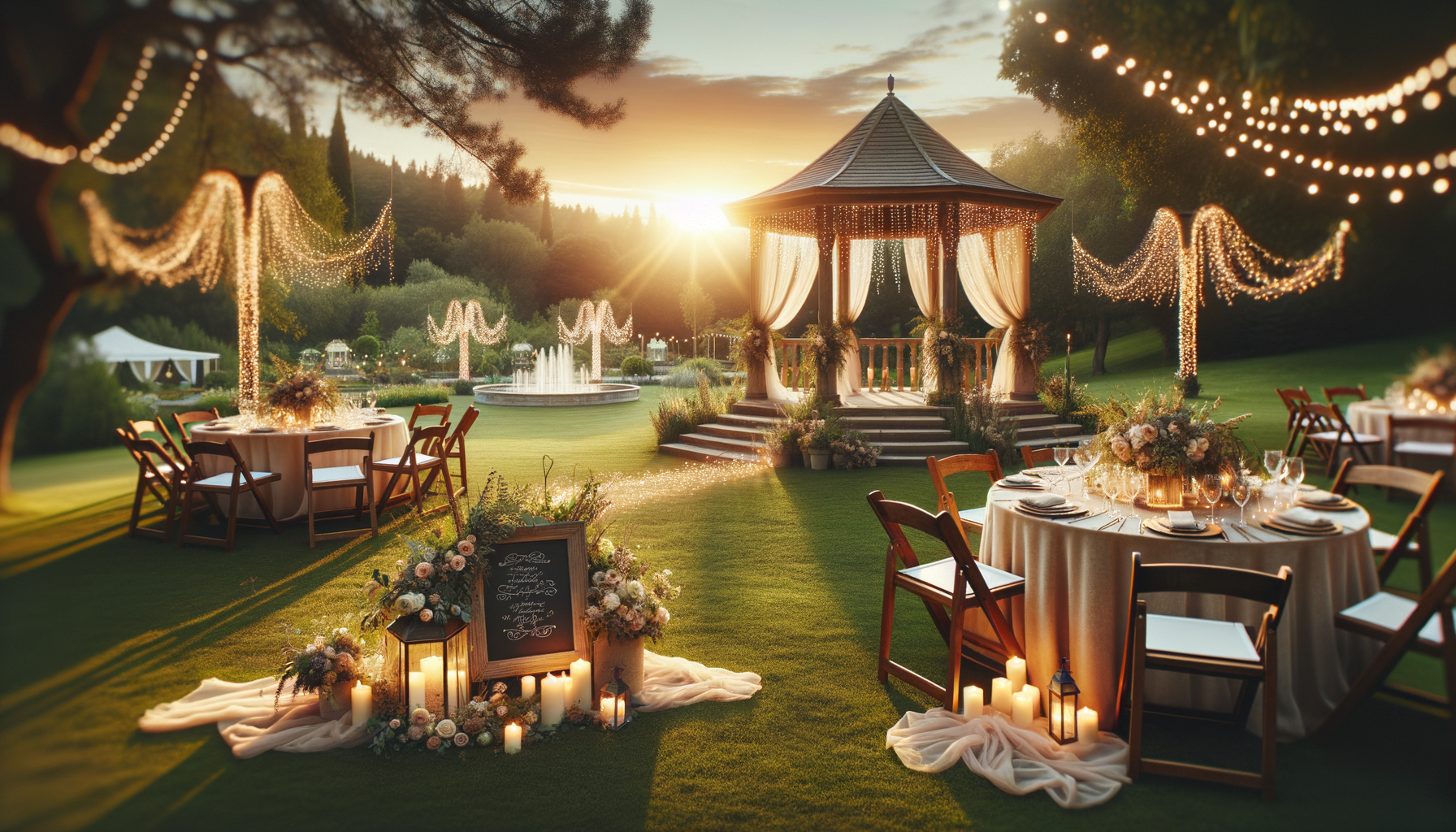 Transforming Outdoor Spaces: Wedding Decor Rental Tips